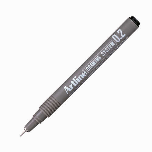 Artline Drawing System Teknik Çizim Kalemi 0.2 Siyah EK-232 3302