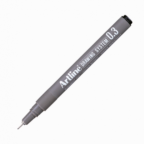Artline Drawing System Teknik Çizim Kalemi 0.3 Siyah EK-233 3609