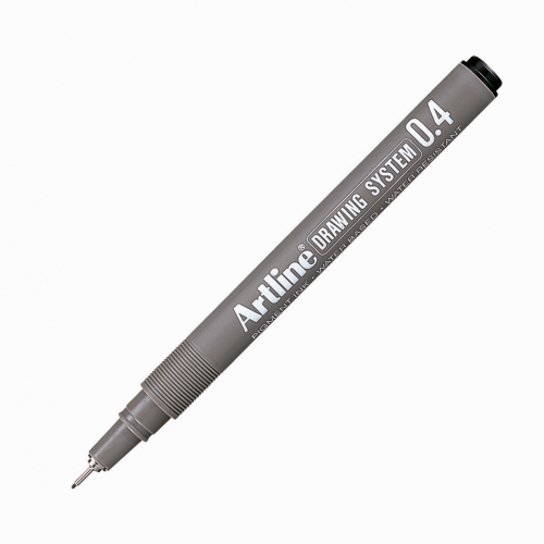 Artline Drawing System Teknik Çizim Kalemi 0.4 Siyah EK-234 3906