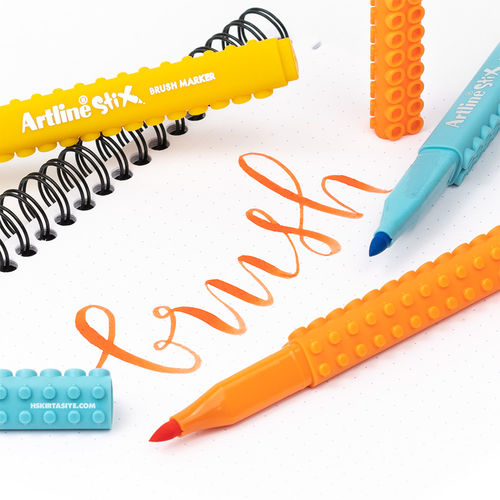 Artline Stix 12 Renk Fırça Uçlu Brush Kalem Seti 2311