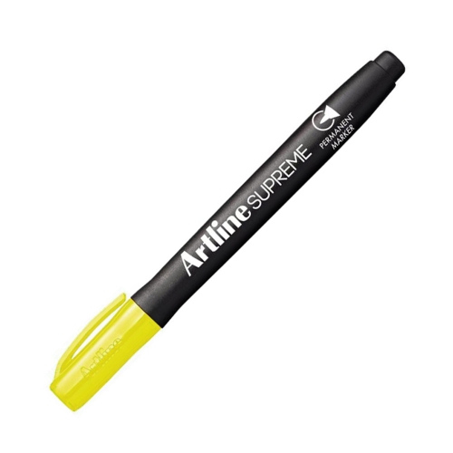 Artline Supreme Permanent Marker 1mm Brilliant Yellow EPF-700 5862
