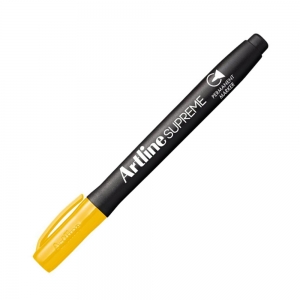 Artline Supreme Permanent Marker 1mm Yellow EPF-700 5787 - Thumbnail