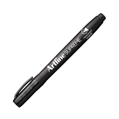 Artline Supreme Permanent Marker 1mm Black EPF-700 5671