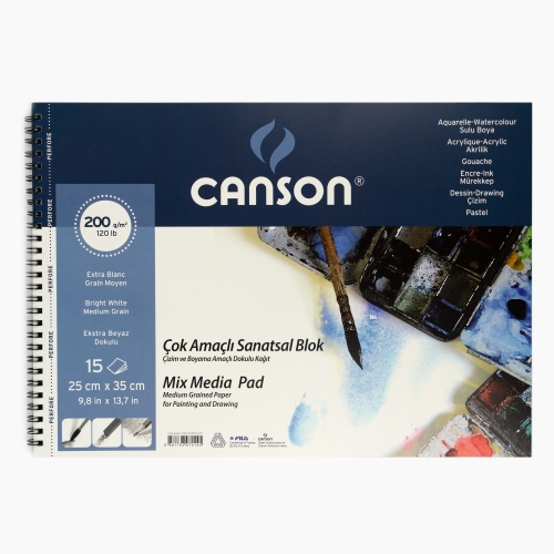 Canson 25x35 cm Resim Defteri 200gr 0145