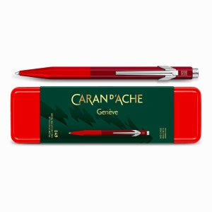 Caran Dache 849 WONDER FOREST Red Limited Edition Tükenmez Kalem - Thumbnail