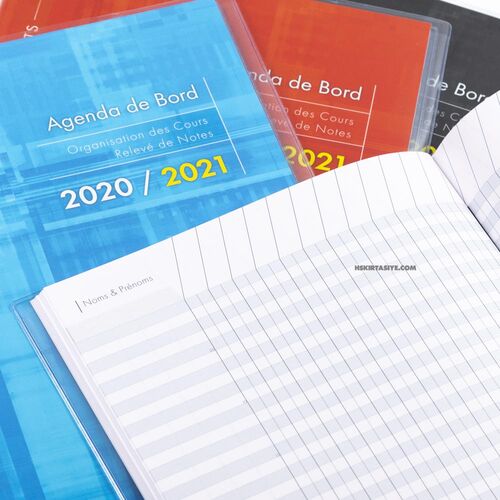 Clairefontaine 2020/2021 A4 Agenda de Board Blue 3099C 3584