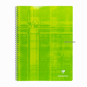 Clairefontaine 24x32cm 100 Sayfa Seyes Defter Green 8341C 2341 - Thumbnail
