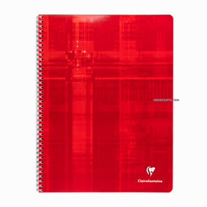 Clairefontaine 24x32cm 100 Sayfa Seyes Defter Red 8341C 2372 - Thumbnail