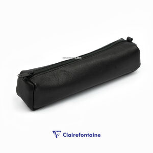 Clairefontaine Age Bag Square Deri Kalem Çantası Black 77013C 4567 - Thumbnail