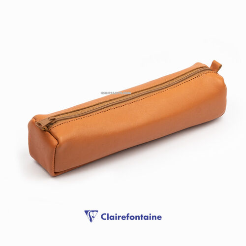 Clairefontaine Age Bag Square Deri Kalem Çantası Brown 77013C 4581