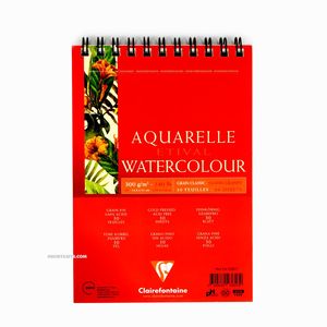 Clairefontaine Aquarelle Etival Watercolor Classic Grained 300gr A5 Sulu Boya Defteri 6179 - Thumbnail