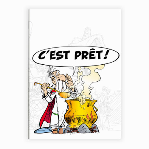 Clairefontaine Asterix Stapled A4 96 Sayfa Çizgili+Margin Defter C'est Pret 812866C 1035