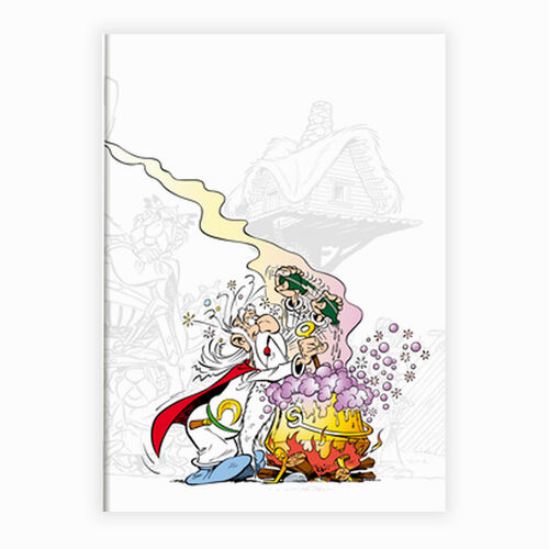Clairefontaine Asterix Stapled A4 96 Sayfa Çizgili+Margin Defter Wizard 812866C 8668
