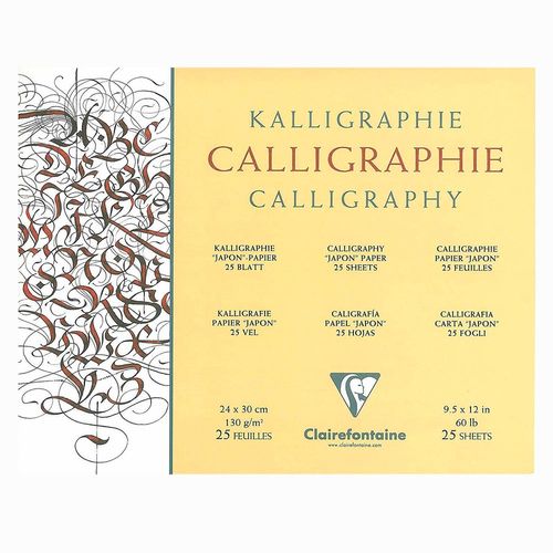 Clairefontaine Calligraphy Pad 24x30cm 4394