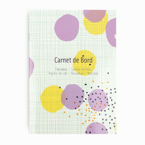Clairefontaine Carnet de board A5 fantaisie Report Book 36899C Lilac 2063 - Thumbnail