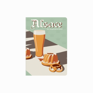 Clairefontaine France Collection - Alsace A6 Çizgili Defter 496601c - Thumbnail