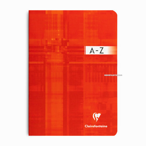 Clairefontaine Index Book A5 Çizgili Defter Red 3688C 3188