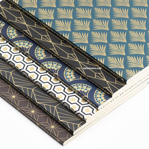 Clairefontaine Neo Deco Fall/Winter Collection A5 Çizgili Defter Shell Anthracite 192036 2648 - Thumbnail