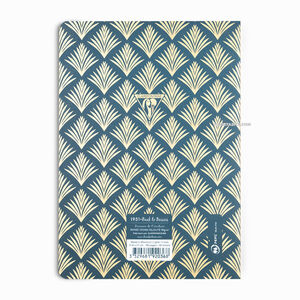 Clairefontaine Neo Deco Fall/Winter Collection A5 Çizgili Defter Vegetal Emerald Green 192036 2617 - Thumbnail