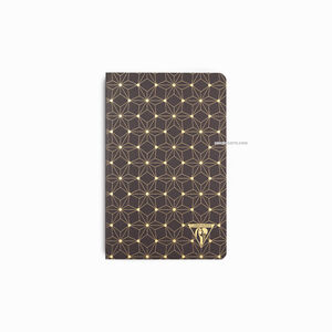 Clairefontaine Neo Deco Fall/Winter Collection 7.5x12cm Çizgili Defter Constellation Mahogany 192086C 2315 - Thumbnail