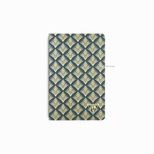 Clairefontaine Neo Deco Fall/Winter Collection 7.5x12cm Çizgili Defter Vegetal Emerald Green 192086C 2285 - Thumbnail