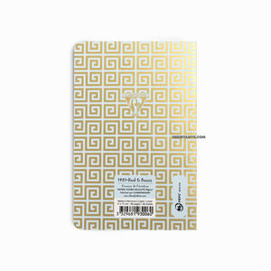 Clairefontaine Neo Deco Spring/Summer Collection 11x17cm Çizgili Defter Antique Ice Blue 193006 2808 - Thumbnail