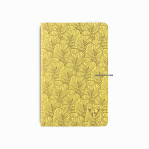 Clairefontaine Neo Deco Spring/Summer Collection 11x17cm Çizgili Defter Tropical Sulfur Yellow 193006 2792 - Thumbnail