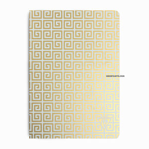 Clairefontaine Neo Deco Spring/Summer Collection A5 Çizgili Defter Antique Ice Blue 193036 2747 - Thumbnail