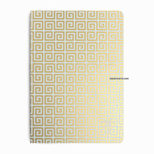 Clairefontaine Neo Deco Spring/Summer Collection A5 Çizgili Defter Antique Ice Blue 193036 2747