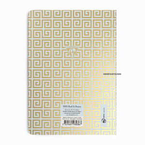 Clairefontaine Neo Deco Spring/Summer Collection A5 Çizgili Defter Antique Ice Blue 193036 2747 - Thumbnail