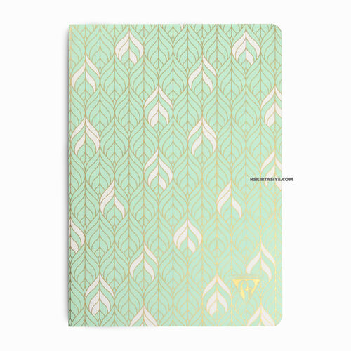 Clairefontaine Neo Deco Spring/Summer Collection A5 Çizgili Defter Liana Sea Green 193036 2785