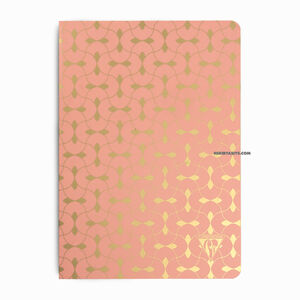 Clairefontaine Neo Deco Spring/Summer Collection A5 Çizgili Defter Parure Coral 193036 2778 - Thumbnail