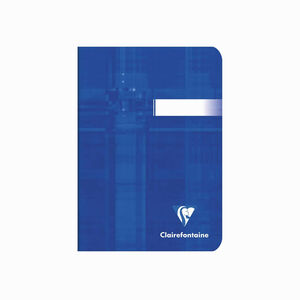 Clairefontaine Stapled Notebook A6 96 Sayfa Kareli Defter Blue 3642C 4200 - Thumbnail