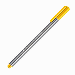 Staedtler Triplus Fineliner 0.3mm Bright Yellow 334-110 7203 - Thumbnail