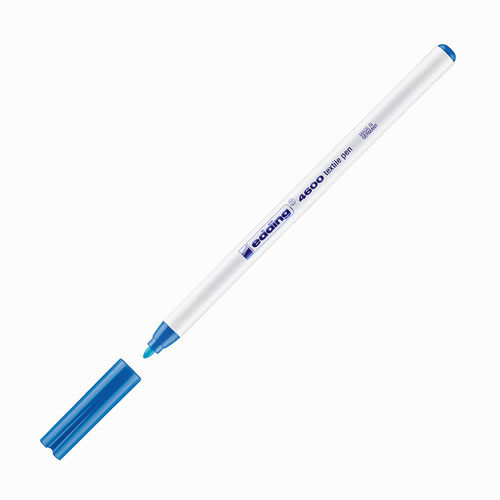 Edding 4600 Tekstil Kalemi - Kendi Modanızı Tasarlayın Açık Mavi 3264