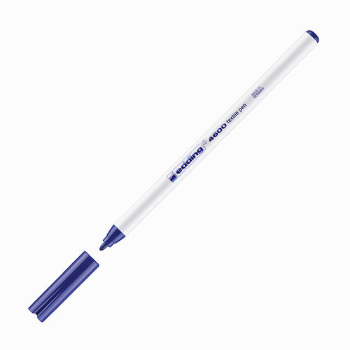 Edding 4600 Tekstil Kalemi - Kendi Modanızı Tasarlayın Mavi 3059
