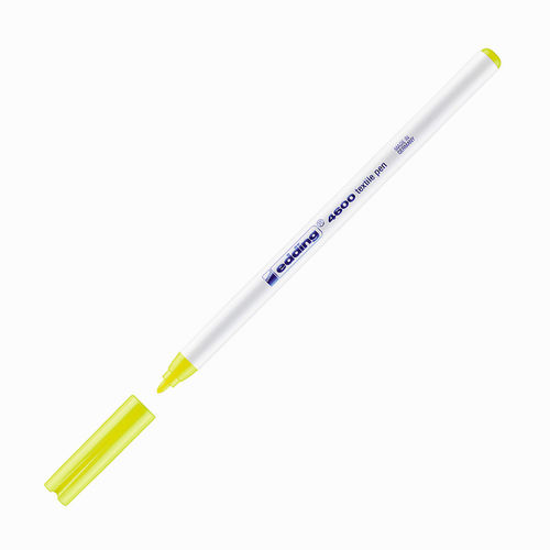 Edding 4600 Tekstil Kalemi - Kendi Modanızı Tasarlayın Neon Sarı 3349