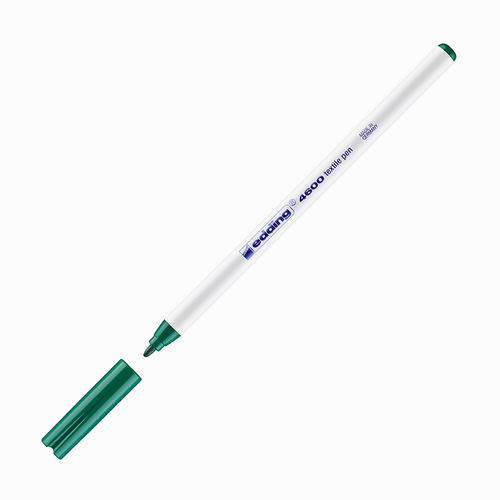 Edding 4600 Tekstil Kalemi - Kendi Modanızı Tasarlayın Yeşil 3141