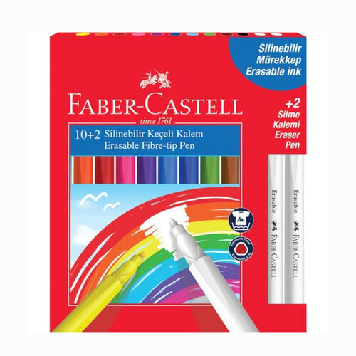 Faber Castell 10+2 Silinebilir Keçeli Kalem Seti 4841