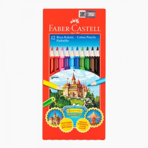 Faber Castell 12 Renk Kuruboya Kalem Seti 0000071 3120 - Thumbnail