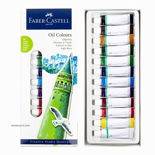 Faber Castell 12 Renk Yağlı Boya Seti 5028