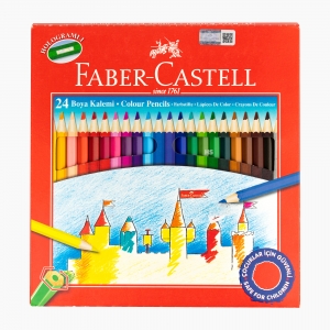 Faber Castell 24 Renk Boya Kalemi 116324 3243 - Thumbnail