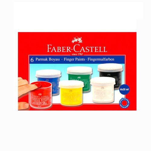 Faber Castell 6'lı Parmak Boya Seti 6x25ml 0426