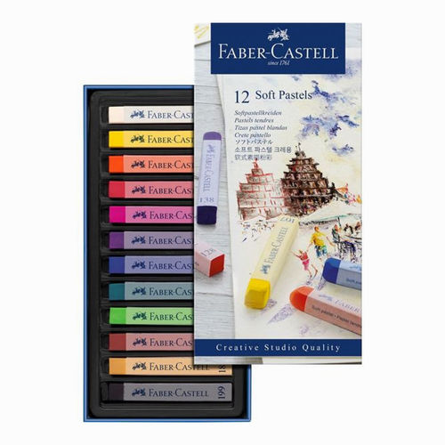 Faber Castell Creative Studio Soft Pastels 12 Renk Toz Pastel Boya 3126