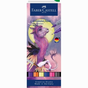 Faber Castell Goldfaber Aqua Çift Taraflı Marker Seti Fantasy 164526 - Thumbnail