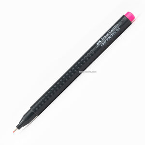 Faber Castell Grip Finepen 0.4 mm Pembe 19 6194 - Thumbnail
