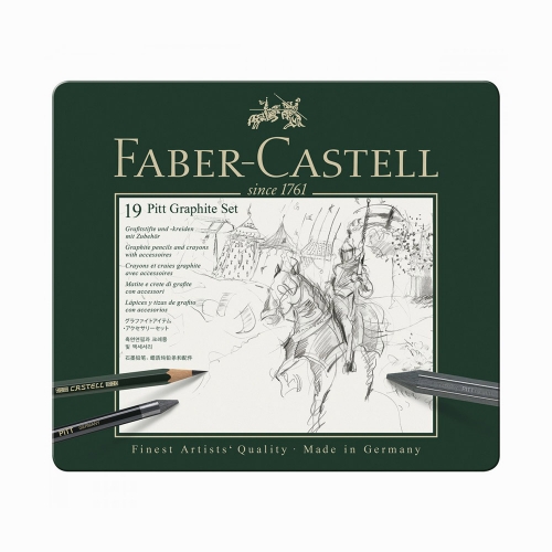 Faber Castell Pitt Graphite 19'lu Resim Seti 9738
