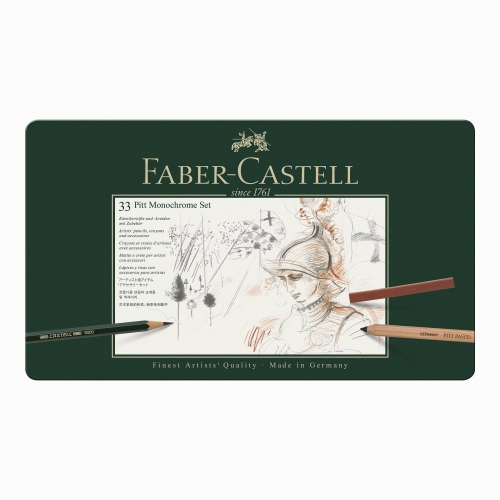 Faber Castell Pitt Monochrome 33'lü Resim Seti 9776