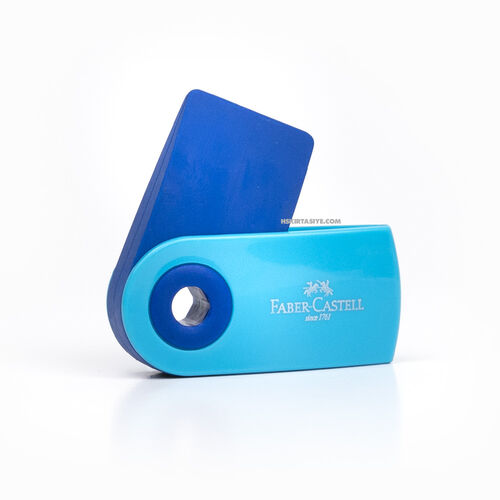 Faber Castell Sleeve Mini Silgi Mavi 18 24 48 3581