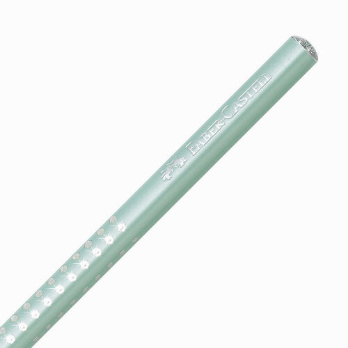 Faber Castell Sparkle Işıltılı B Ahşap Kurşun Kalem Pearl Mint - #118203 2030